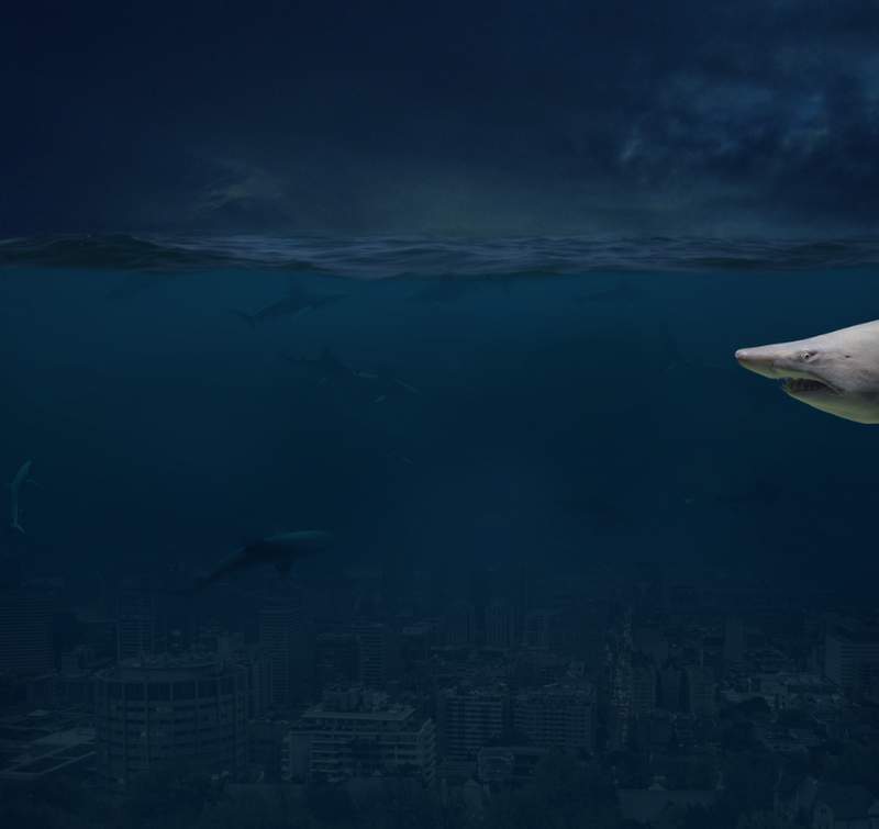 How to Create an Underwater City Scene in Adobe Photoshop 11