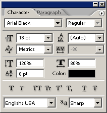 Advanced Type Settings