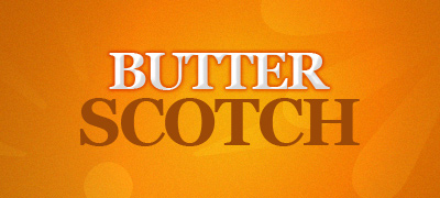 Butter Scotch Text Effect Layer Styles Added