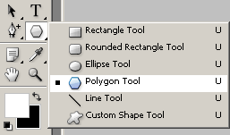 لقطة شاشة لأداة Polygon Shape