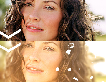 Evangeline Lilly Photoshop Tutorial