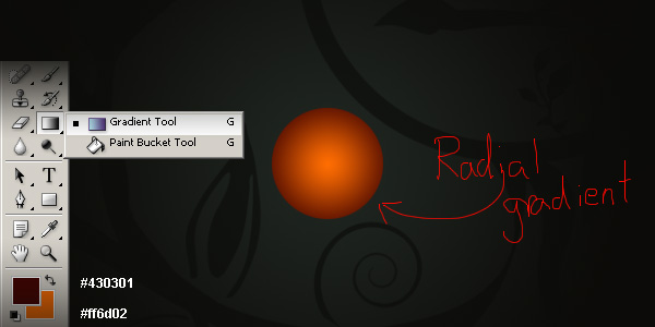 Apply Radial Gradient to Selection