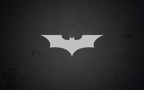 Batman Logo Traced