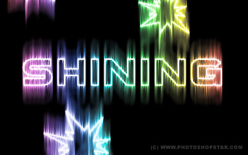 How to Make Cool Shining Effect Image 22