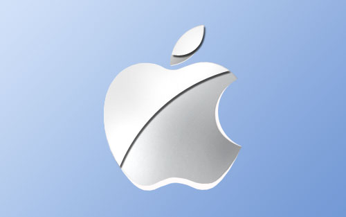 Recreación del logotipo de Apple Macintosh 14