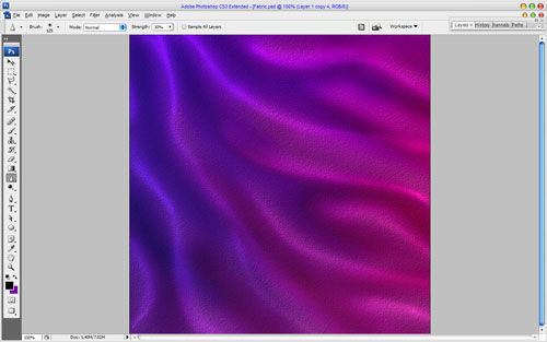 Creating Chameleon Effect Fabric Texture 11