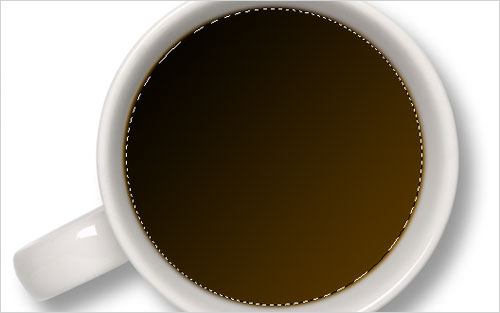 صنع كريم القهوة في فوتوشوب 02
