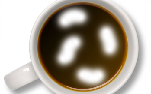 صنع كريم القهوة في فوتوشوب 04