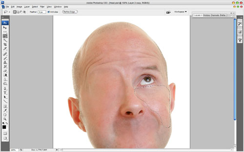 Without Face: Photoshop Cheating 12