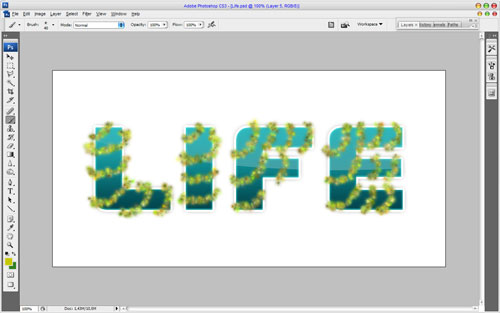 Creating Text Decoration by Mixing Two Styles 17