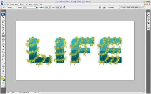 Creating Text Decoration by Mixing Two Styles 18