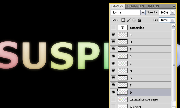 How to Create Suspended Text Effect 13 How to Create Suspended Text Effect 13