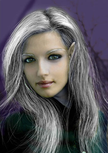 Transform Female into Dark Elf 31