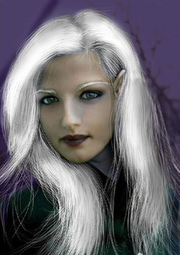 Transform Female into Dark Elf 34