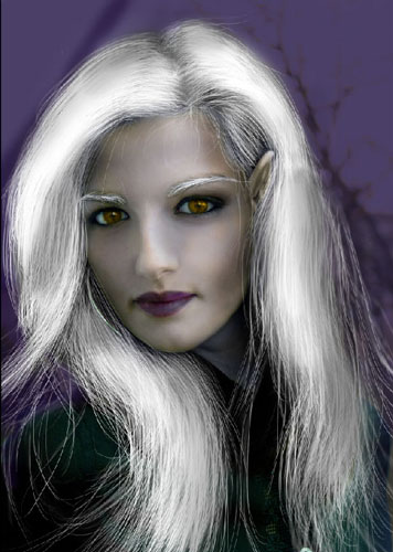 Transform Female into Dark Elf 36