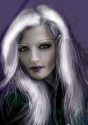 Transform Female into Dark Elf 37