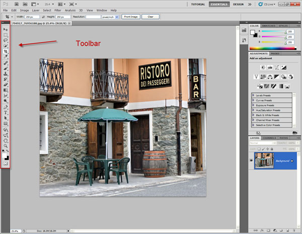 Introduction to the Photoshop Toolbar (Part 1) 1