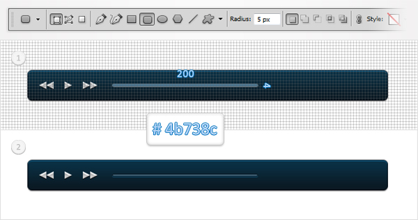 How to Create a Mini Music Player in Adobe Photoshop 12