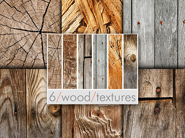 6 Wood Textures