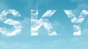 Clouds Text Effect