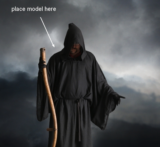  Create A Dark Grim Reaper Scene in Photoshop 