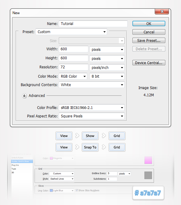 قم بإنشاء جدول أسعار بسيط في Adobe Photoshop 11