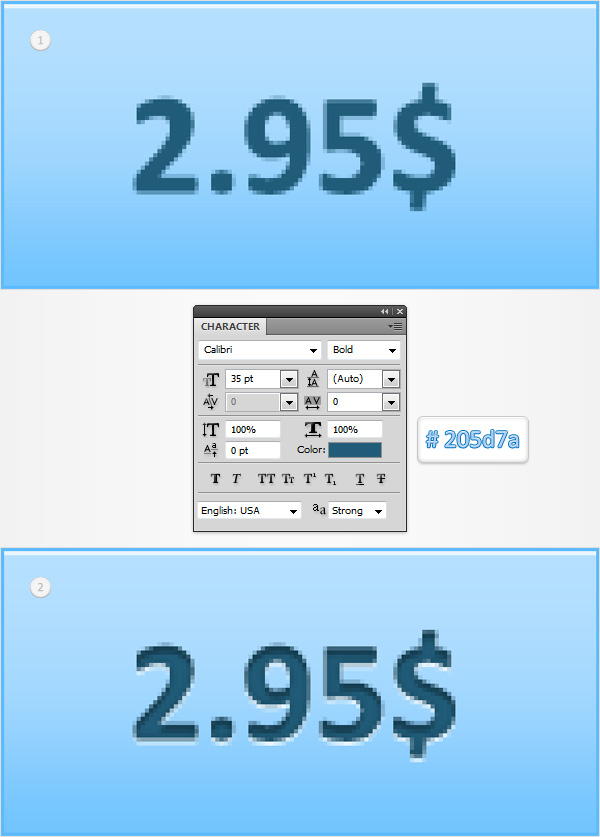 Create a Simple Price Table in Adobe Photoshop 11