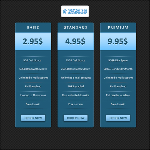 Create a Simple Price Table in Adobe Photoshop 11