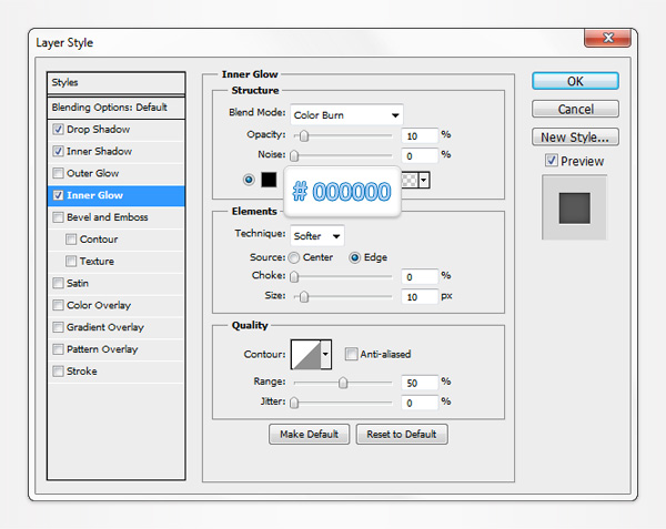 قم بإنشاء شارة ويب بسيطة في Adobe Photoshop 15