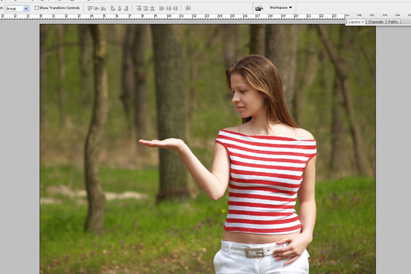 Create a Forest Fairy Using Artistic Photo Processing 1