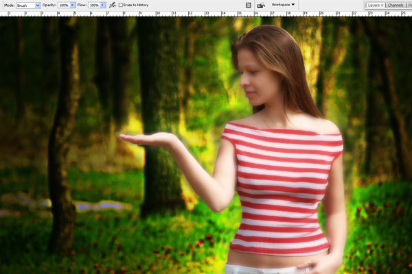 Create a Forest Fairy Using Artistic Photo Processing 28