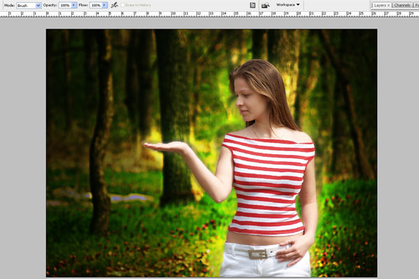 Create a Forest Fairy Using Artistic Photo Processing 29