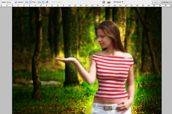 Create a Forest Fairy Using Artistic Photo Processing 34