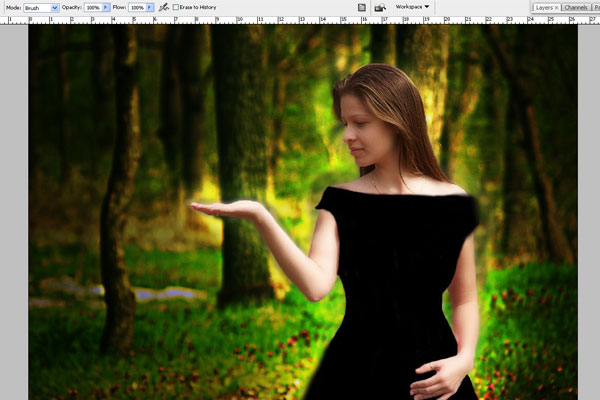 Create a Forest Fairy Using Artistic Photo Processing 36