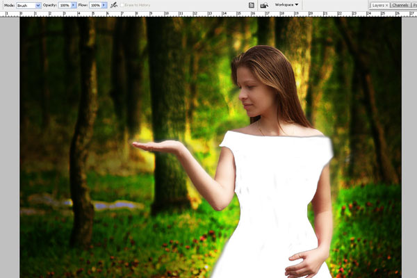 Create a Forest Fairy Using Artistic Photo Processing 38