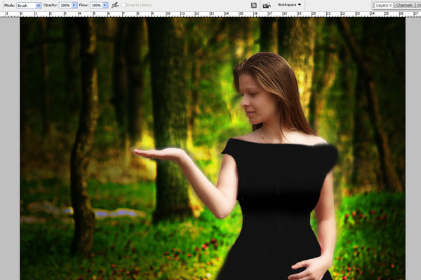 Create a Forest Fairy Using Artistic Photo Processing 41