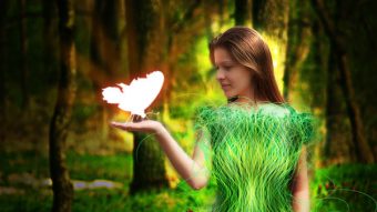 Create a Forest Fairy Using Artistic Photo Processing