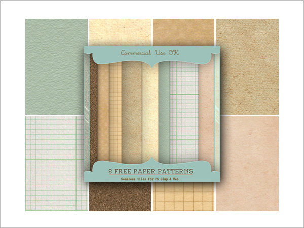 Free Paper Patterns for Photoshop