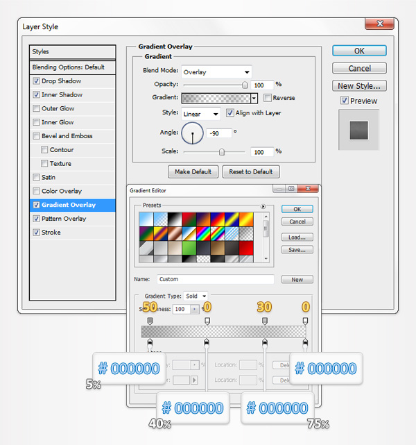 قم بإنشاء إيصال ورقي في Adobe Photoshop 10