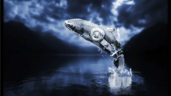 How to Create a Futuristic Jumping Whale in Photoshop