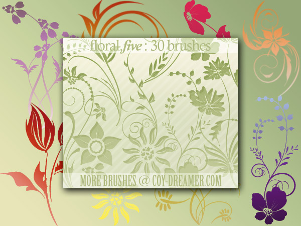 Floral Brushes 5