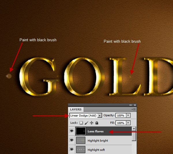Learn a realistic gold text effect in Photoshop 49