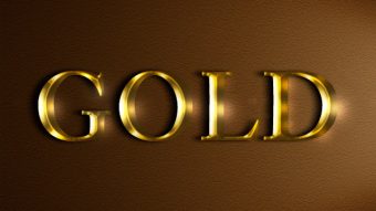 Create An Easy Realistic Gold Text Effect In Photoshop