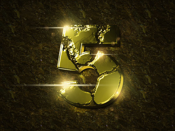 Create an Advanced Eroded Gold Effect in Photoshop