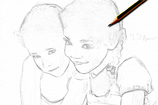 Turn a Photo into Pencil Drawing