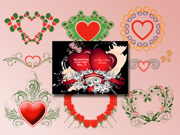 Valentine Clip Art Vol. 3