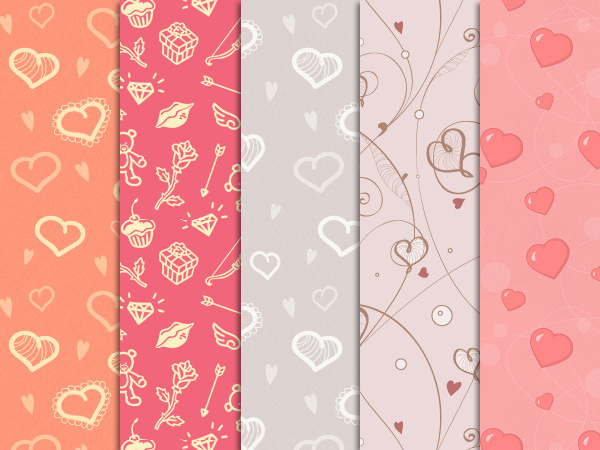 St Valentine's Day Patterns