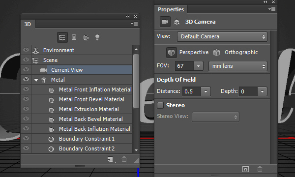 Create a Sleek Metallic 3D Text Effect in Photoshop CS6 4