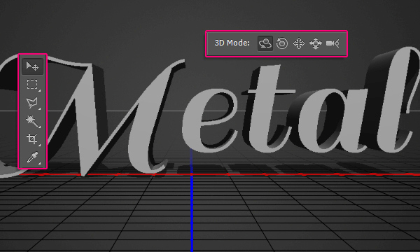 Create a Sleek Metallic 3D Text Effect in Photoshop CS6 5