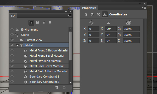 Create a Sleek Metallic 3D Text Effect in Photoshop CS6 8